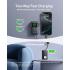 Anker MagGo Power Bank for Apple Watch, Officially Certified 10,000mAh Compact Battery Pack with Built-in USB-C Cable, 35W Max, for iPhone 15 Series, Samsung, iPad, AirPods, and More - Black